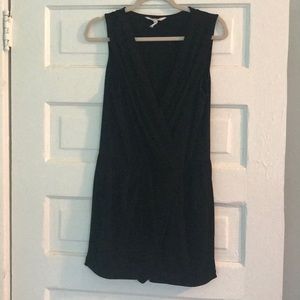 Black skort style romper